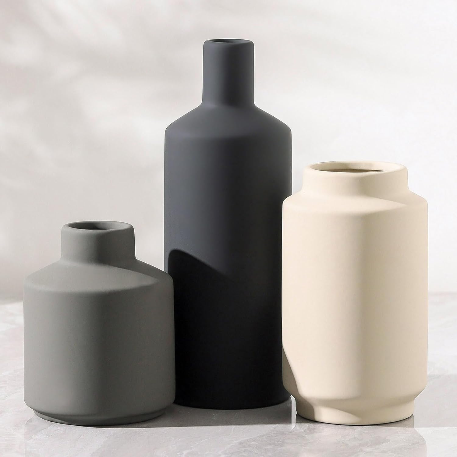 The Ceramic Vase Set of 3