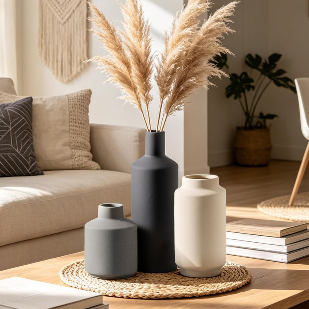 The Ceramic Vase Set of 3