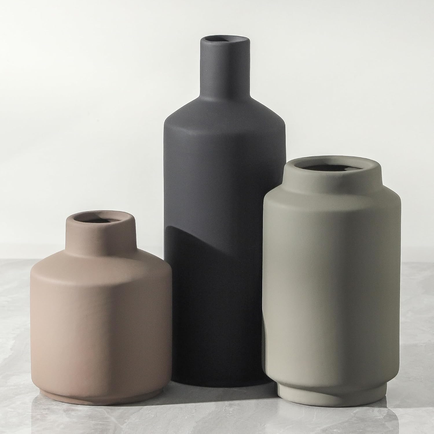 The Ceramic Vase Set of 3