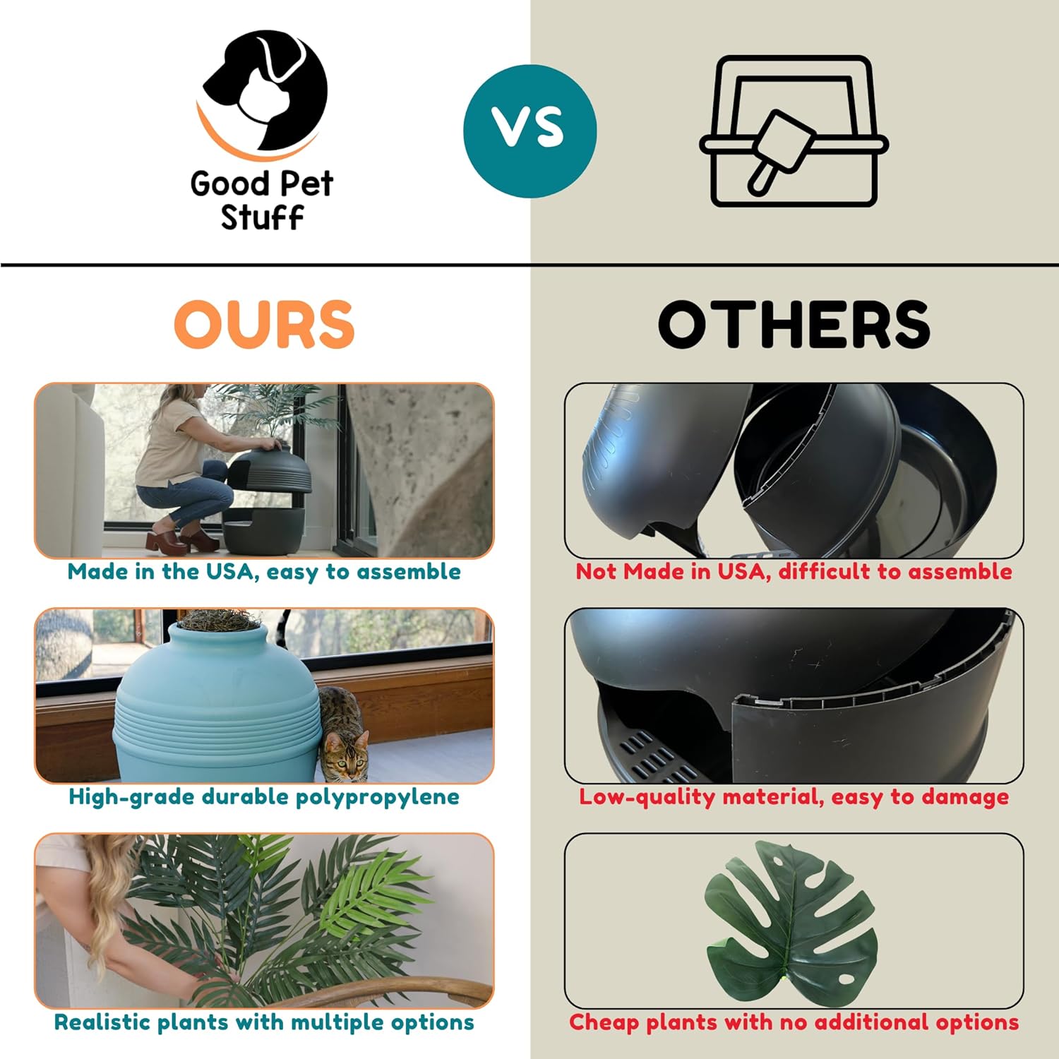 Good Pet Stuff Hidden Litter Box Planter